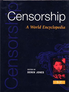 Censorship: A World Encyclopedia cover